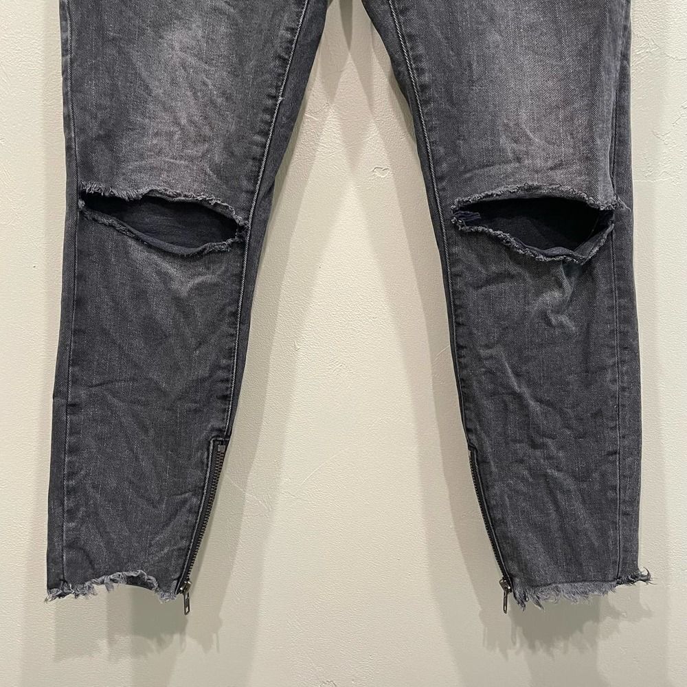 One Teaspoon High Waist Freebird Rigid Skinny Leg Jeans - Size: 27 - Picture 4 of 8